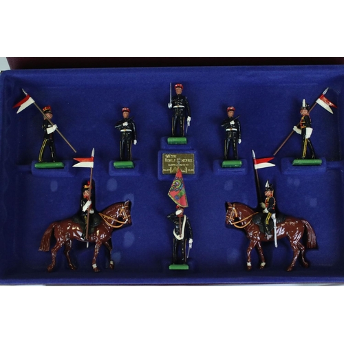 1307 - Three boxed ltd edn Britains metal figure sets to include 5294 The Royal Anglican Regiment, 5195 The... 