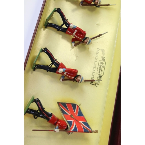 1327 - Three boxed Britains metal military figure sets to include 8833 127th Baluch Light Infantry, 8856 Pr... 