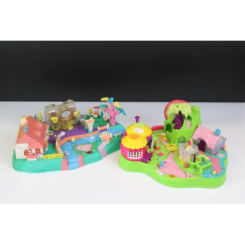 1409 - Two Bluebird Polly Pocket play sets to include 1996 Magical Movin' Pollyville and a 1997 Magical Mov... 