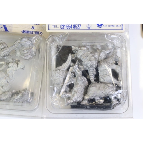 1413 - Games Workshop / Fantasy Gaming - Over 55 carded / bagged metal figures & accessories to include War... 