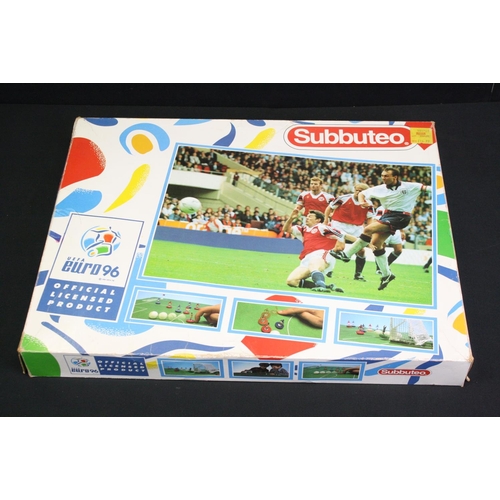 1346 - Subbuteo - Three boxed sets to include World Cup Italia 90, Euro 96 and another Italia 90 with repla... 