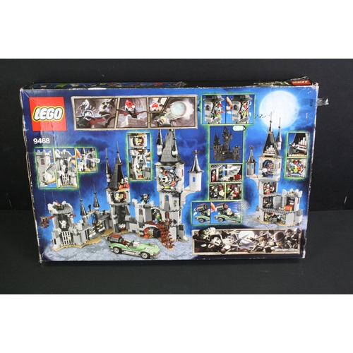 1418 - Lego - Boxed Lego Monster Fighters 9468 Vampire Castle set, previously built and re-boxed by vendor ... 