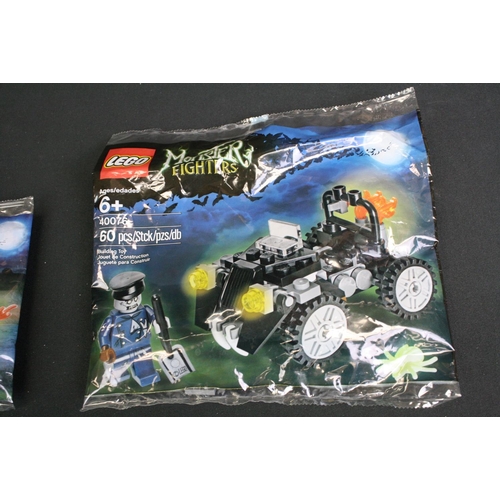 1420 - Lego - Four boxed / bagged Lego Monster Fighters sets to include 9462 The Mummy, 9461 The Swamp Crea... 