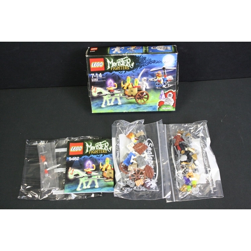 1420 - Lego - Four boxed / bagged Lego Monster Fighters sets to include 9462 The Mummy, 9461 The Swamp Crea... 