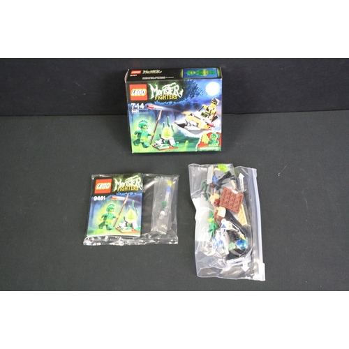 1420 - Lego - Four boxed / bagged Lego Monster Fighters sets to include 9462 The Mummy, 9461 The Swamp Crea... 