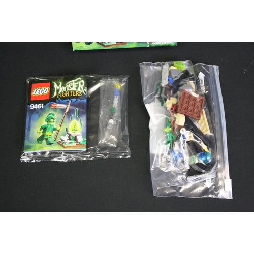 1420 - Lego - Four boxed / bagged Lego Monster Fighters sets to include 9462 The Mummy, 9461 The Swamp Crea... 