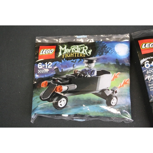 1420 - Lego - Four boxed / bagged Lego Monster Fighters sets to include 9462 The Mummy, 9461 The Swamp Crea... 