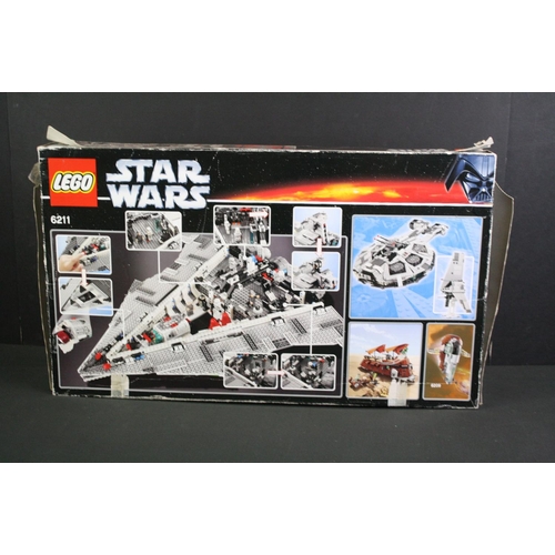 1421 - Star Wars - Boxed Lego Star Wars 6211 Imperial Star Destroyer set, previously built and re-boxed by ... 