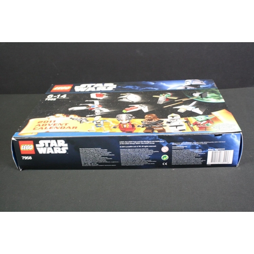 1424 - Star Wars - Three boxed Star Wars Lego Advent Calendars to include 75146, 7958 2011 & 75097, complet... 