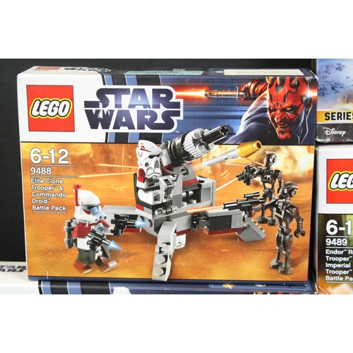 1425 - Star Wars - Five boxed Lego Star Wars sets to include 9490 Droid Escape, 9488 Elite Clone Trooper & ... 