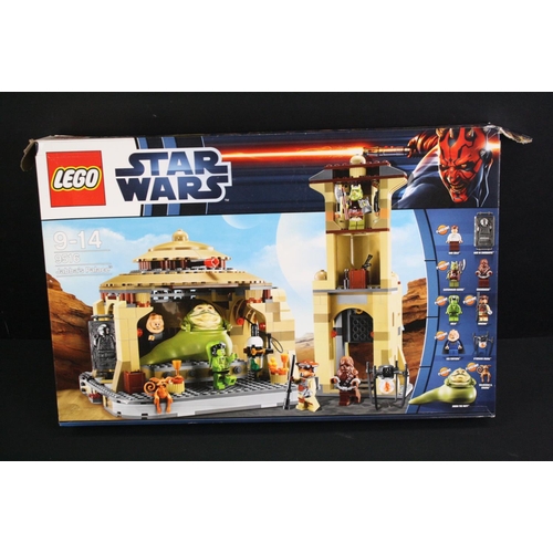 1426 - Star Wars - Boxed Lego Star Wars 9516 Jabba's Palace set, previously built and re-boxed by vendor wh... 