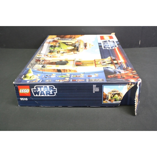 1426 - Star Wars - Boxed Lego Star Wars 9516 Jabba's Palace set, previously built and re-boxed by vendor wh... 