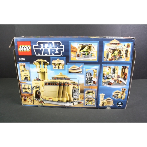 1426 - Star Wars - Boxed Lego Star Wars 9516 Jabba's Palace set, previously built and re-boxed by vendor wh... 