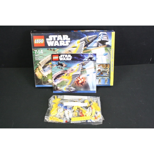 1429 - Lego - Four boxed Lego Star Wars sets to include 75021 Republic Gunship, 75054 AT-AT, 7877 Naboo Sta... 