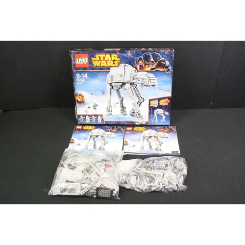 1429 - Lego - Four boxed Lego Star Wars sets to include 75021 Republic Gunship, 75054 AT-AT, 7877 Naboo Sta... 