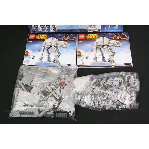 1429 - Lego - Four boxed Lego Star Wars sets to include 75021 Republic Gunship, 75054 AT-AT, 7877 Naboo Sta... 