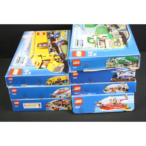 1431 - Lego - Seven boxed Lego City sets to include 7726, 7207, 7213, 7206, 3221, 4439 & 7998, all previous... 