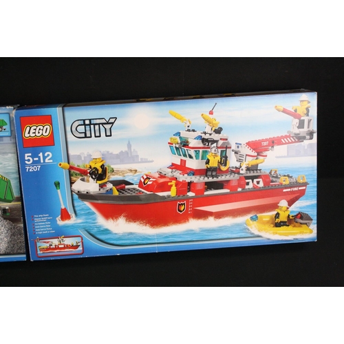 1431 - Lego - Seven boxed Lego City sets to include 7726, 7207, 7213, 7206, 3221, 4439 & 7998, all previous... 