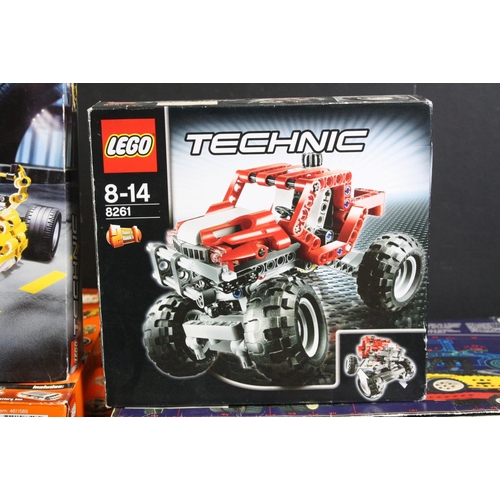 1439 - Lego - Nine boxed Technic sets to include 8273, 8052, 8053, 8872, 8109, 8445, 8261, 8066 & 8065, all... 