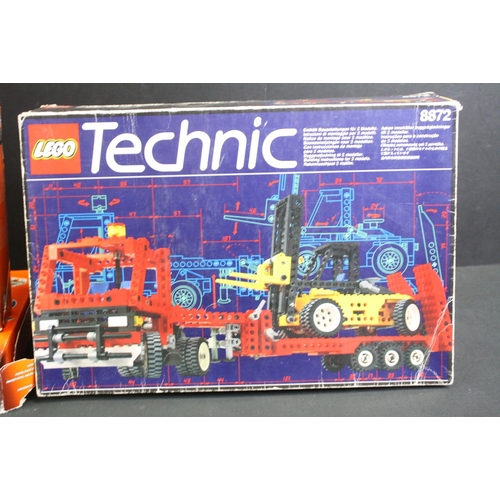 1439 - Lego - Nine boxed Technic sets to include 8273, 8052, 8053, 8872, 8109, 8445, 8261, 8066 & 8065, all... 