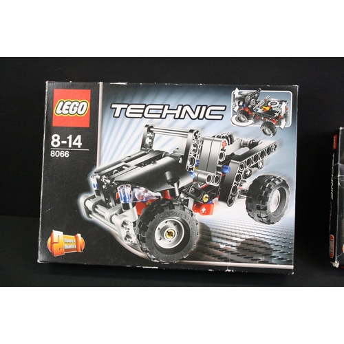 1439 - Lego - Nine boxed Technic sets to include 8273, 8052, 8053, 8872, 8109, 8445, 8261, 8066 & 8065, all... 