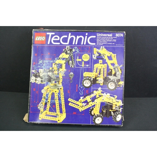 1443 - Lego - Three boxed Lego Technic sets to include 8838 Shock Cycle, 8074 Universal Set & 8853 Excavato... 