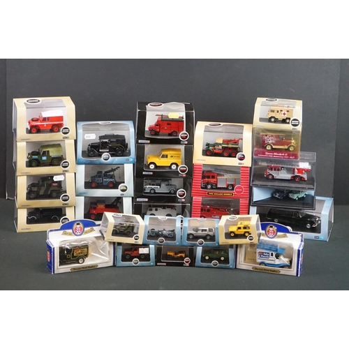 1091 - 28 Boxed / cased Oxford Diecast models to include 7 x Oxford Military (1:43 43LRL001, 1:43 43LRL002,... 