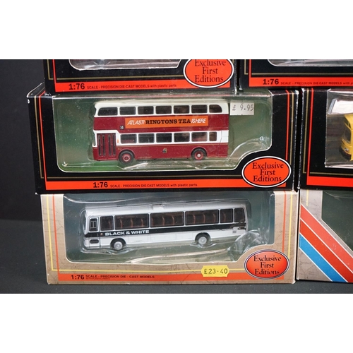 1092 - 18 Boxed EFE Exclusive First Editions diecast models, featuring War Time Buses 26325, Alexander Atla... 