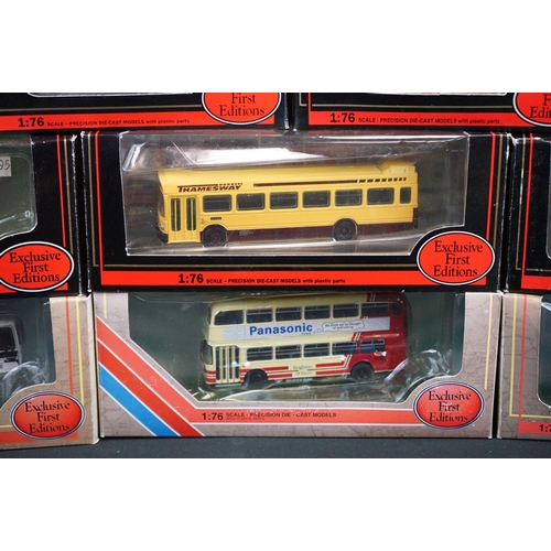 1092 - 18 Boxed EFE Exclusive First Editions diecast models, featuring War Time Buses 26325, Alexander Atla... 