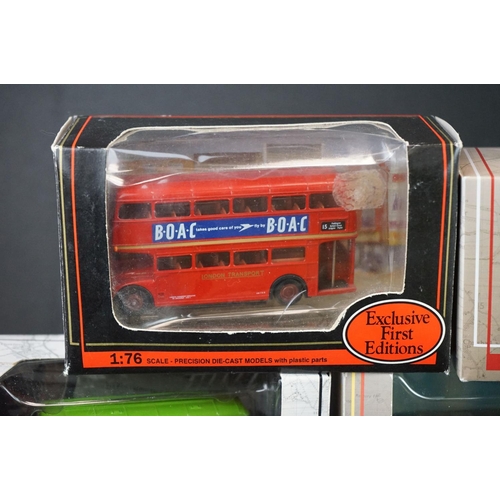 1092 - 18 Boxed EFE Exclusive First Editions diecast models, featuring War Time Buses 26325, Alexander Atla... 