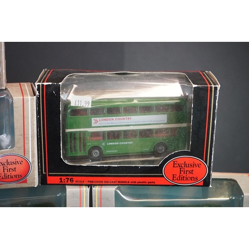 1092 - 18 Boxed EFE Exclusive First Editions diecast models, featuring War Time Buses 26325, Alexander Atla... 