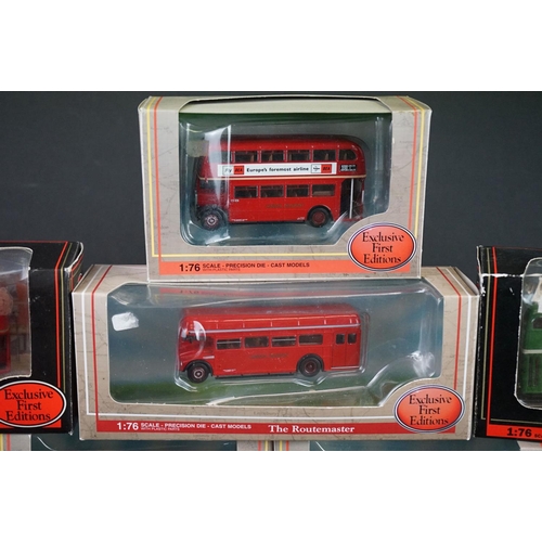 1092 - 18 Boxed EFE Exclusive First Editions diecast models, featuring War Time Buses 26325, Alexander Atla... 