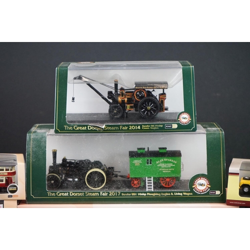 1094 - 14 Boxed / cased Oxford Diecast models to include 5 x Great Dorset Steam Fair (76TK005, 76FCR001, 76... 