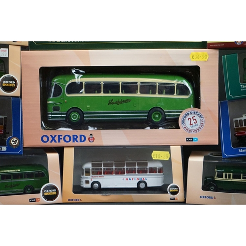 1094 - 14 Boxed / cased Oxford Diecast models to include 5 x Great Dorset Steam Fair (76TK005, 76FCR001, 76... 