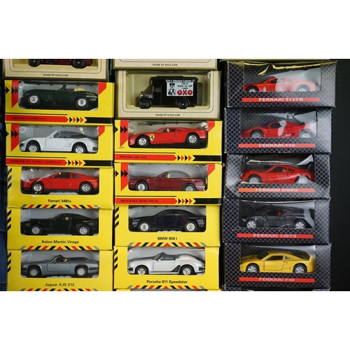 1095 - Quantity of boxed & unboxed diecast models to include boxed Lledo & Shell, play worn Matchbox SuperK... 