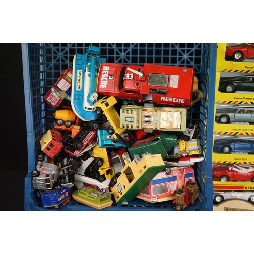 1095 - Quantity of boxed & unboxed diecast models to include boxed Lledo & Shell, play worn Matchbox SuperK... 