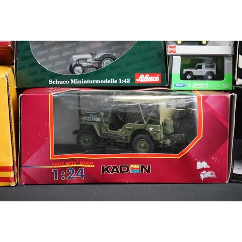 1096 - 23 Boxed / cased diecast models to include 3 x Paul's Model Art Minichamps (090022 2009 J. Button, 0... 