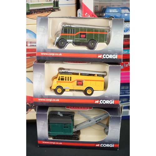 1098 - 23 boxed Corgi diecast models to include 3 x Classic Commercials from Corgi (98154, 97173, 97911), C... 