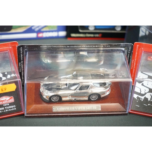 1100 - 30 Boxed / cased diecast models to include Paul's Model Art Minichamps, No Rev, Corgi, Matchbox, Bur... 