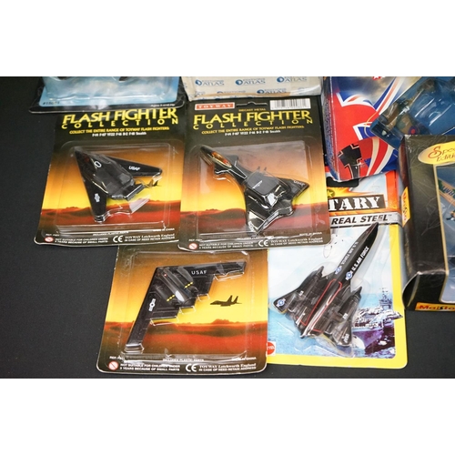 1101 - 36 Boxed diecast model planes to include model power, Dragon, Atlas, Matchbox, Corgi, Maisto, Motorm... 