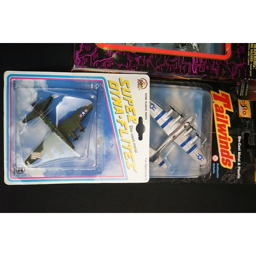 1101 - 36 Boxed diecast model planes to include model power, Dragon, Atlas, Matchbox, Corgi, Maisto, Motorm... 