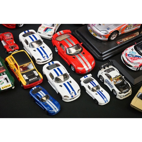 1104 - Over 40 diecast models featuring various scales to include Maisto, Burago etc