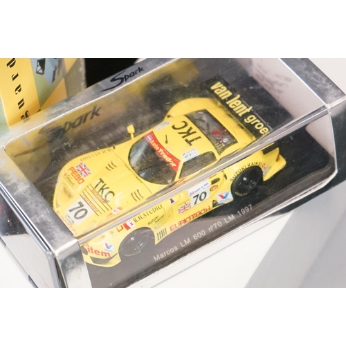 1105 - 19 Boxed / cased diecast models to include 6 x AutoArt, 2 x MiniChamps, 4 x Vanguards etc, ex