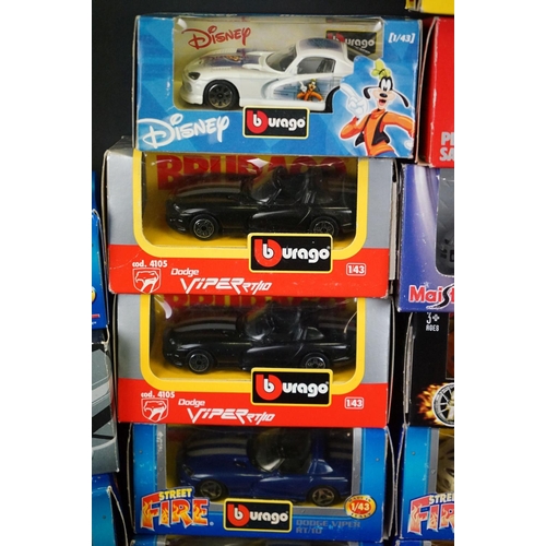 1106 - 30 Boxed/cased models to include 4 x Original Michael Schumacher Micro R/C cars, 22 x Burago, New Ra... 