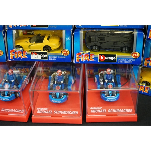 1106 - 30 Boxed/cased models to include 4 x Original Michael Schumacher Micro R/C cars, 22 x Burago, New Ra... 