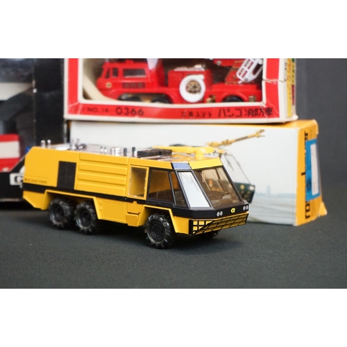 1109 - Six boxed diecast Fire Engine models to include 2 x Gama (Vision 2000 3536 & Super 2604), Conrad Air... 