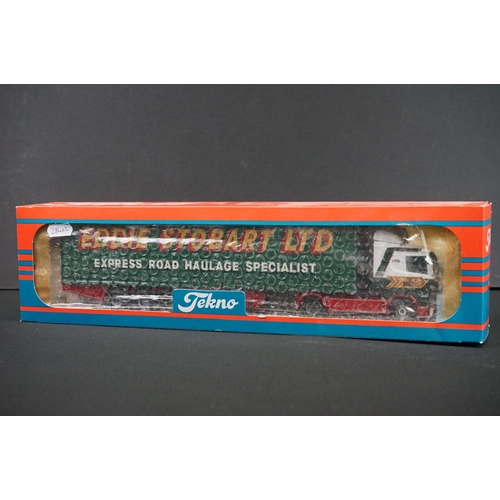 1123A - Four boxed Tekno The British Collection 1/50 diecast model trucks to include 67 Tango, 68 Pepsi, 69 ... 