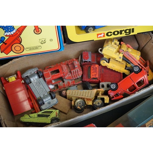 1183 - Group of boxed &unboxed diecast models to include Corgi, Buddy L, Lledo, Matchbox etc plus 2 x boxed... 