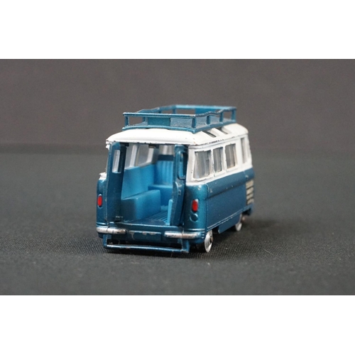 1185 - Two boxed Corgi diecast models to include 479 Commer Mobile Camera Van (no accessories) and 359 Army... 