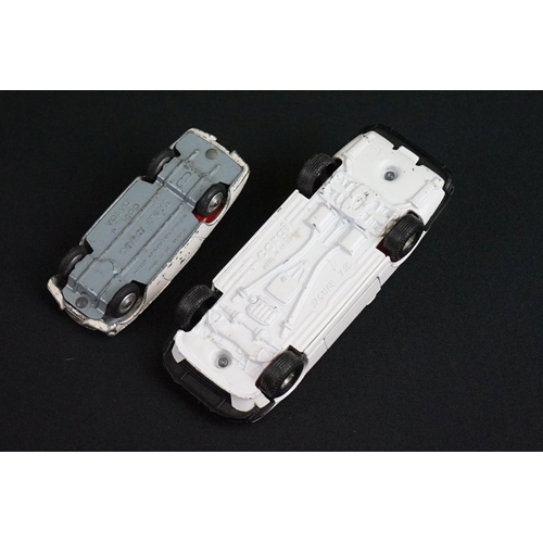 1189 - 12 TV related diecast / plastic models to include Corgi Batmobile, original Corgi The Saint Volvo, K... 